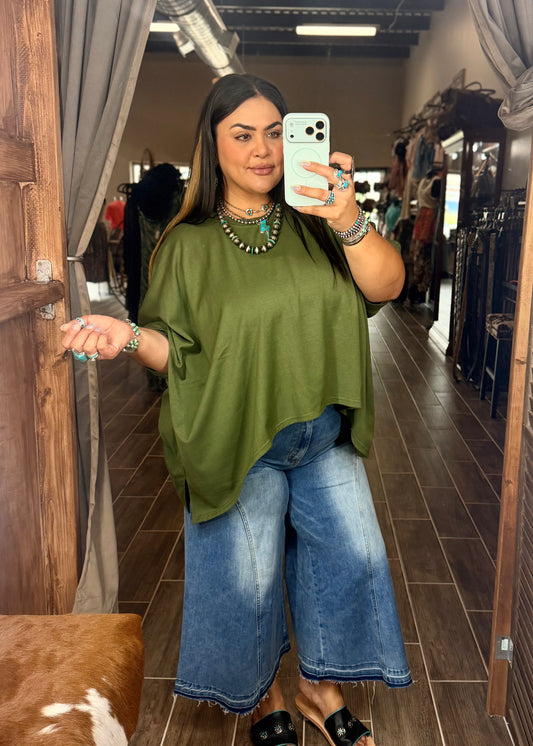 Olivia Oversized Top