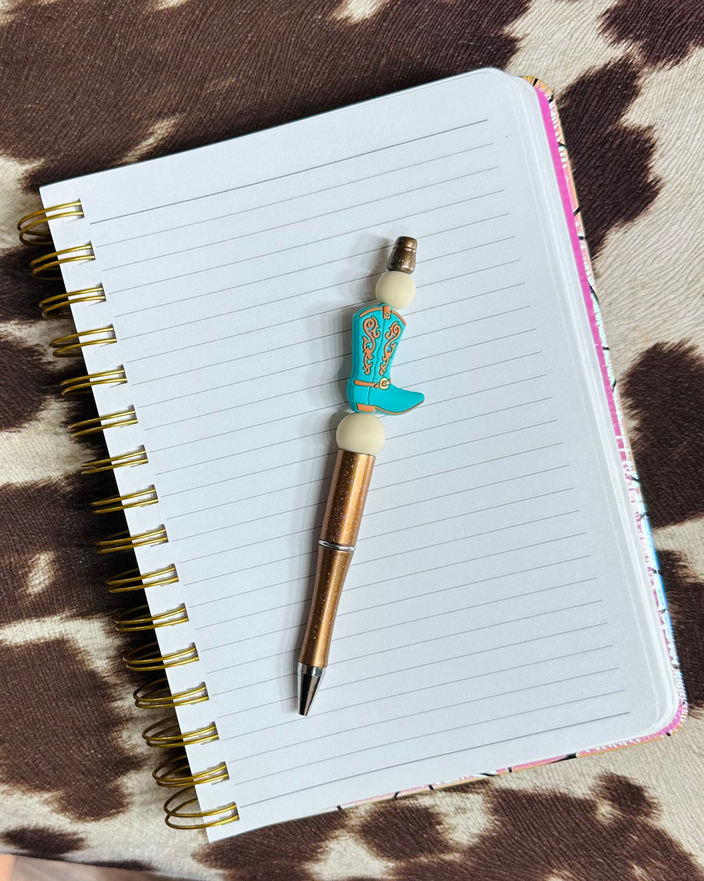 Turquoise Boot Pen