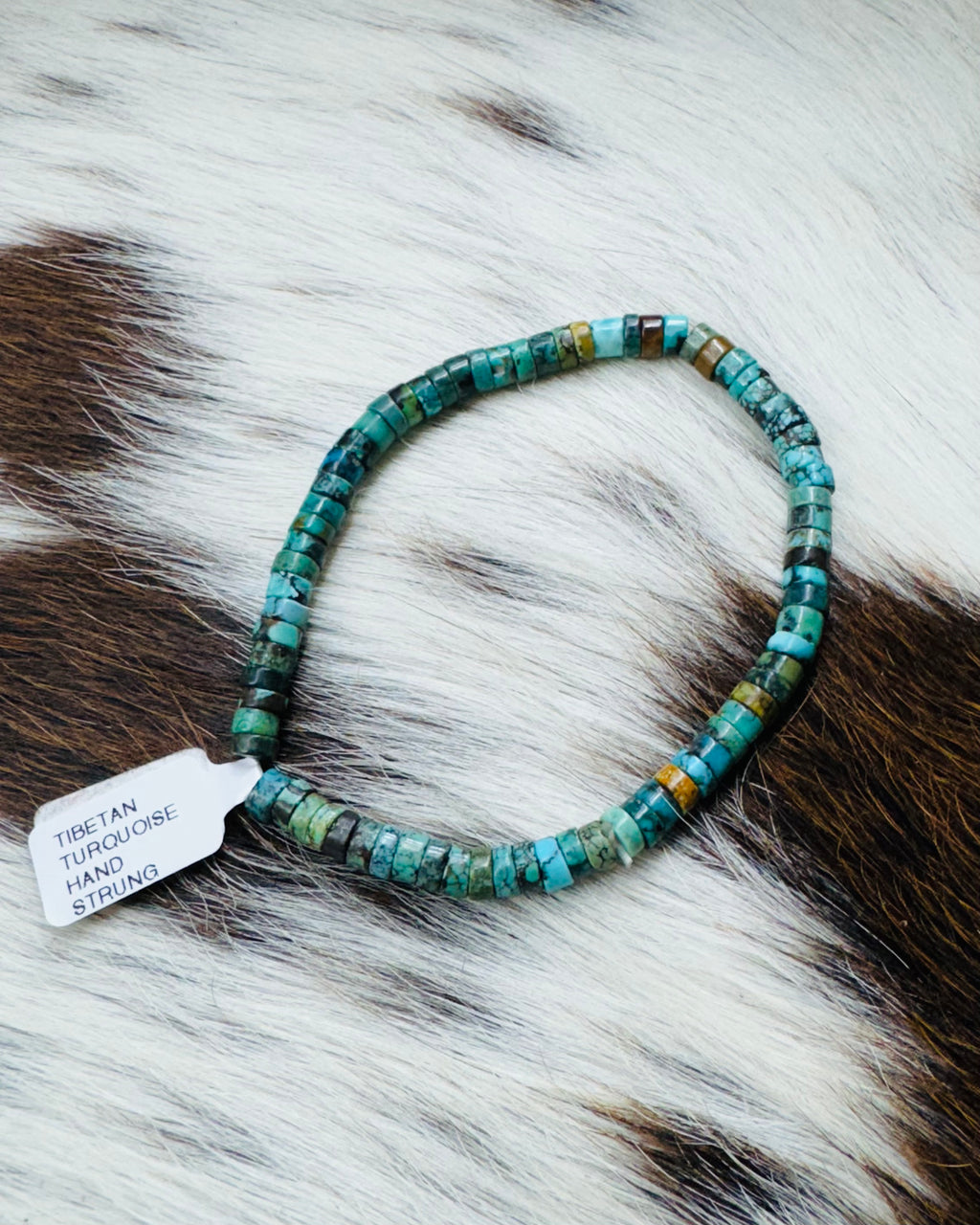 Tibet Turquoise Stretch Bracelet