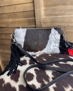 Mini Cowhide Crossbody *Free Branding