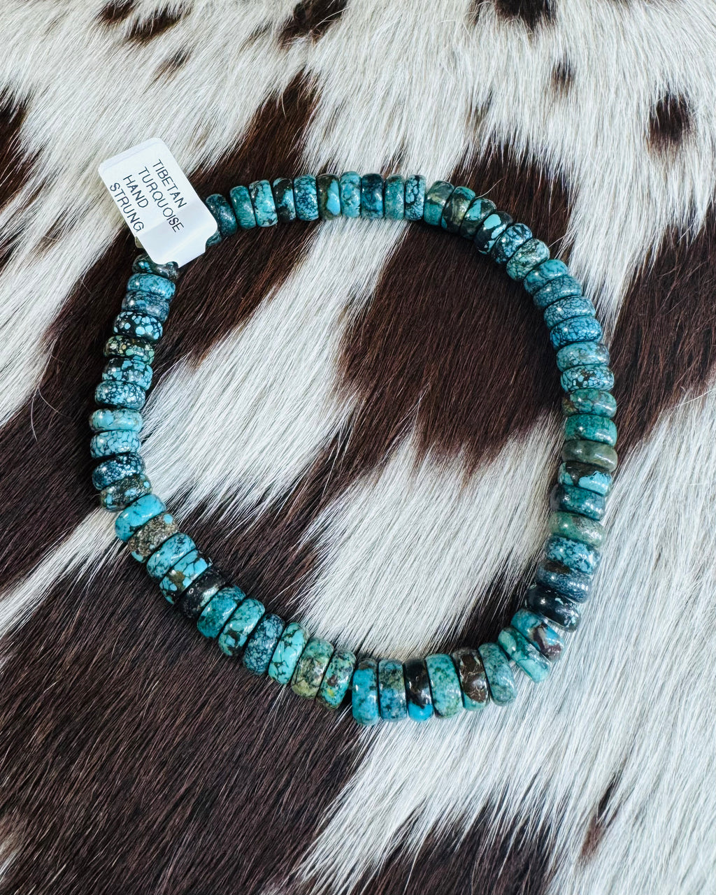 Stretch Tibet Turquoise Bracelet