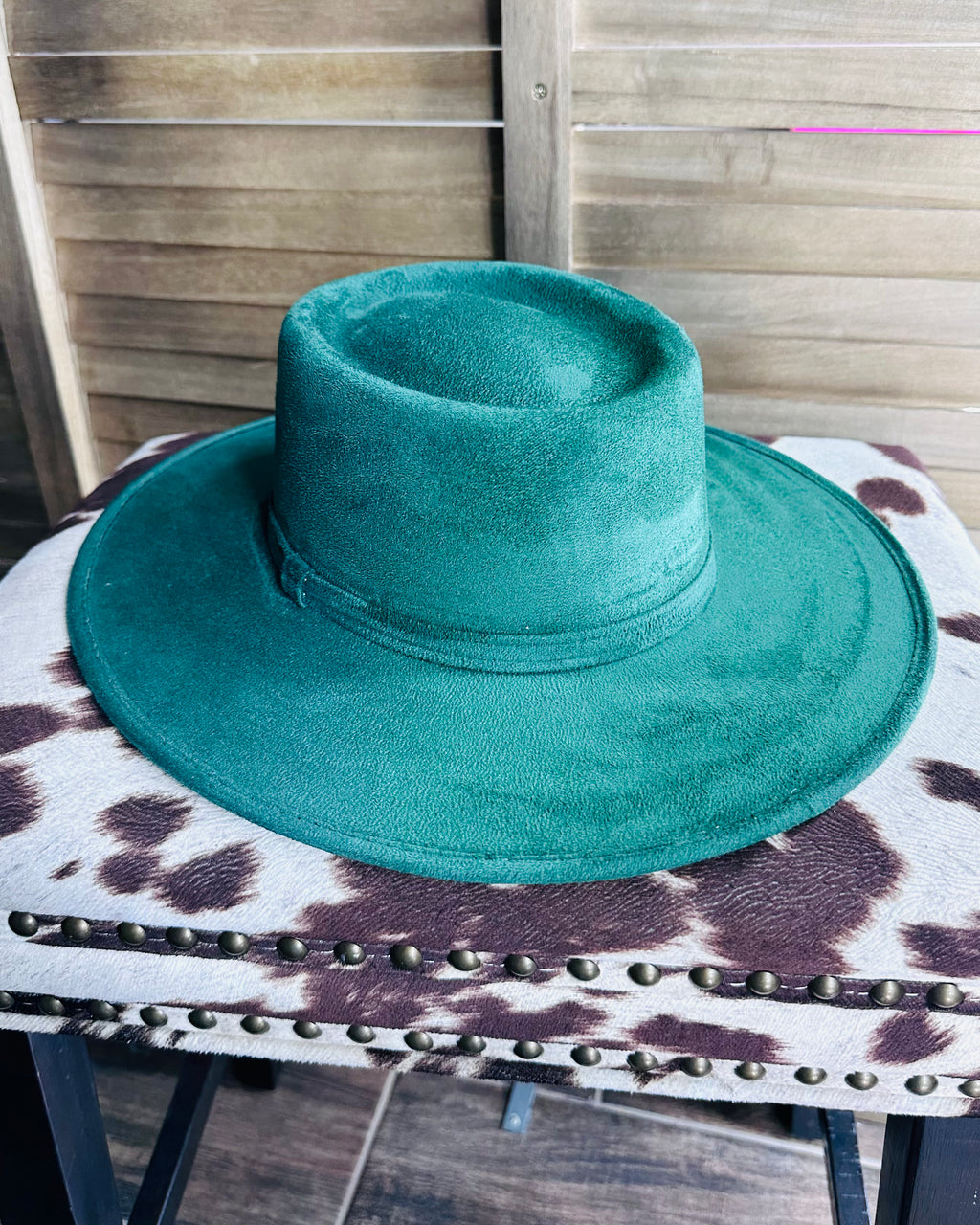 Green Western Hat