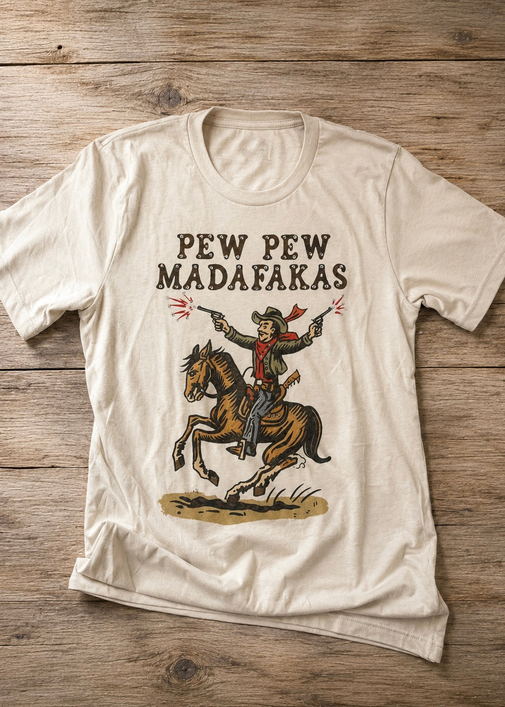Pew Pew Madafakas Sparkly Tee