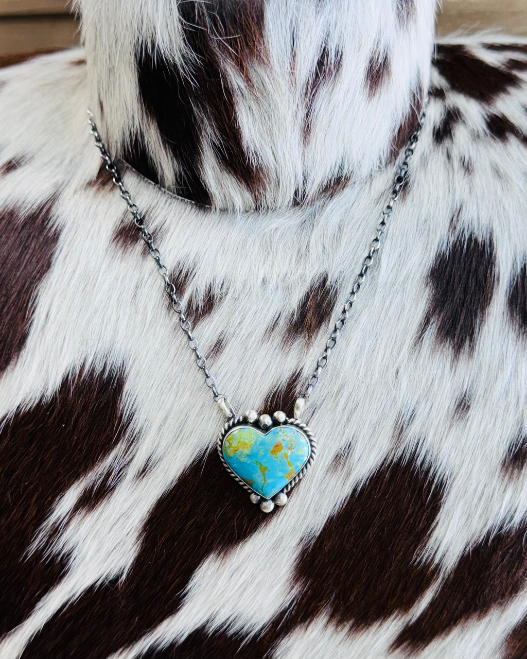 Kingman Heart Necklace *Native Made