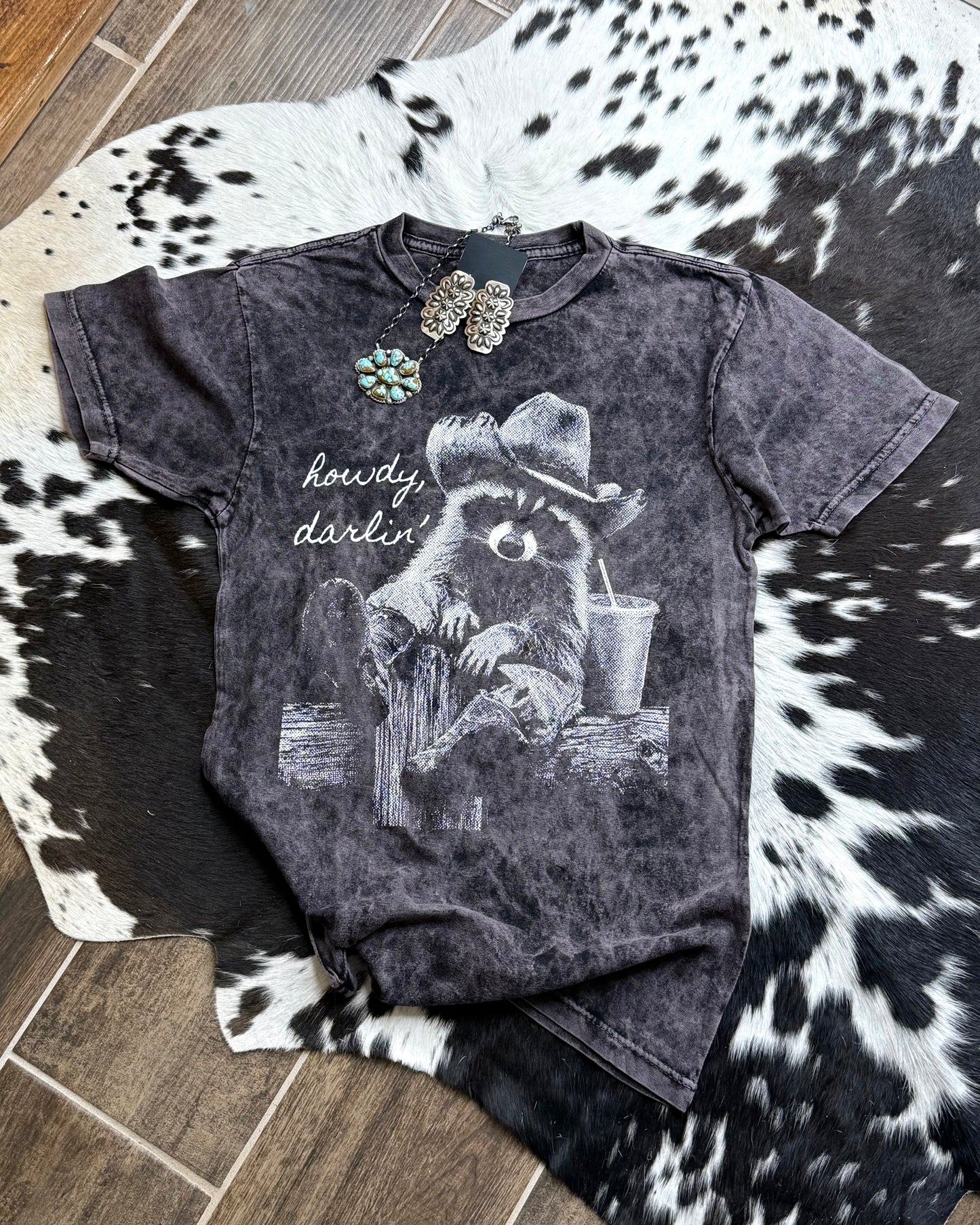 Howdy Darlin’ Raccoon Tee