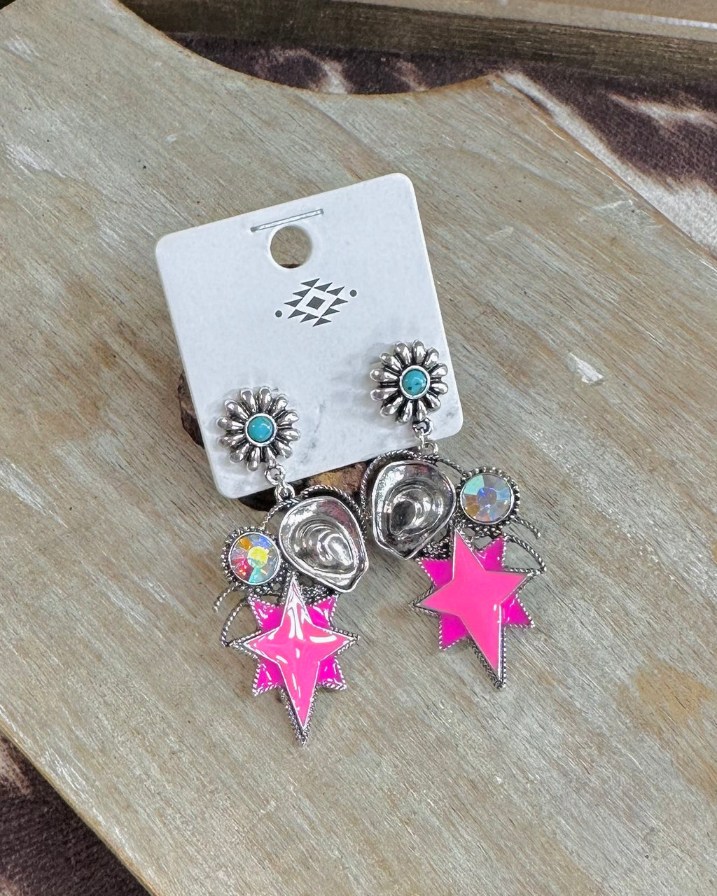 Cowgirl Barbie Girl Earrings