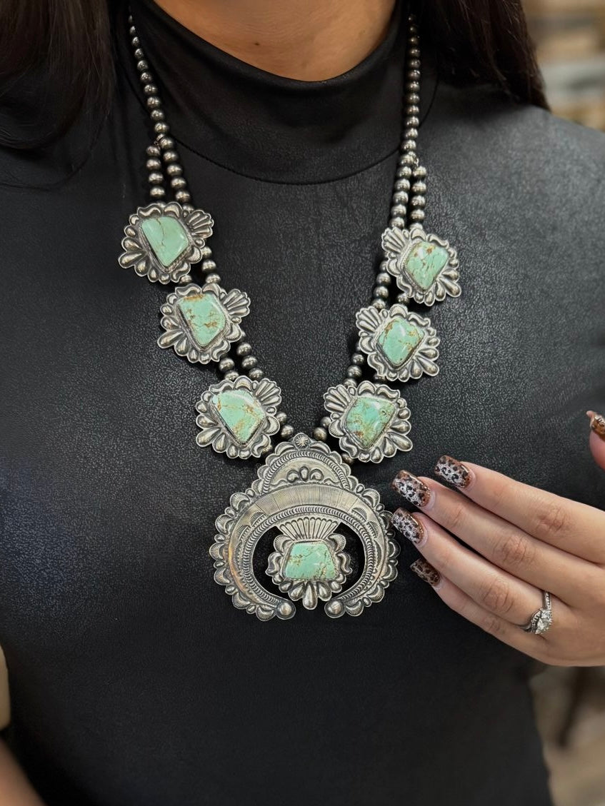Squash Statement Necklace *Native