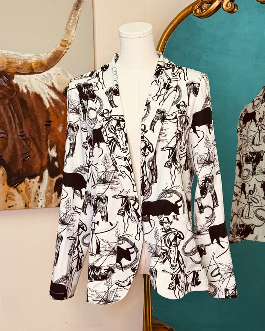 Lasso Your Longhorn Blazer