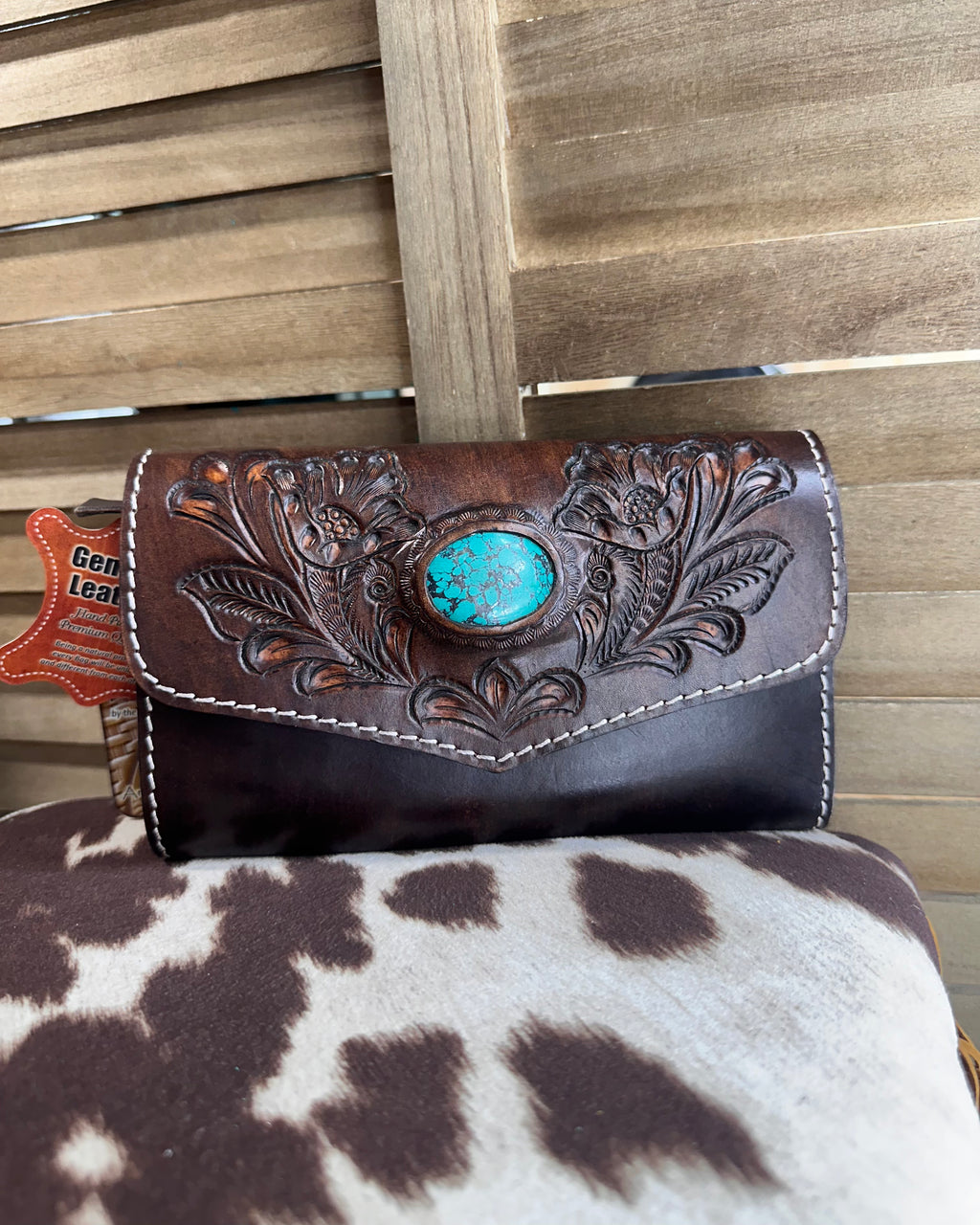 AD Turquoise Stone Bag