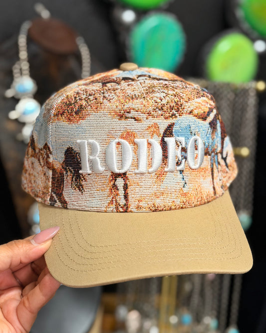Rodeo Tapestry Trucker Hat