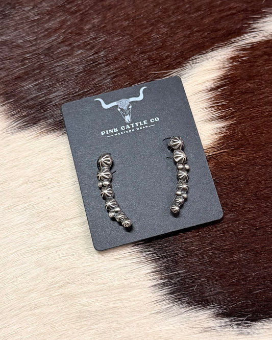 Sterling Silver Ear Crawler *Native