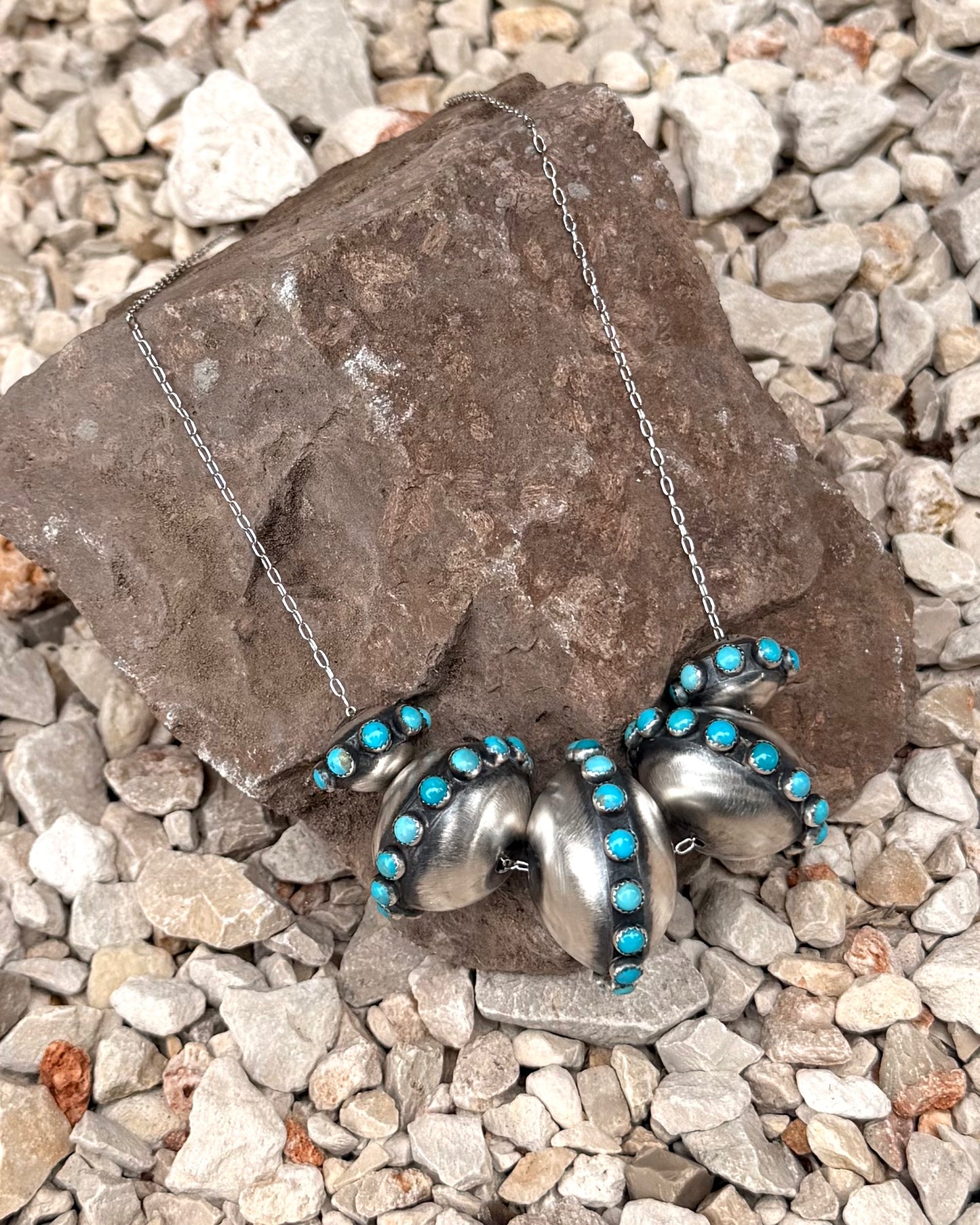Monica Smith 5 Pearl Necklace *Native