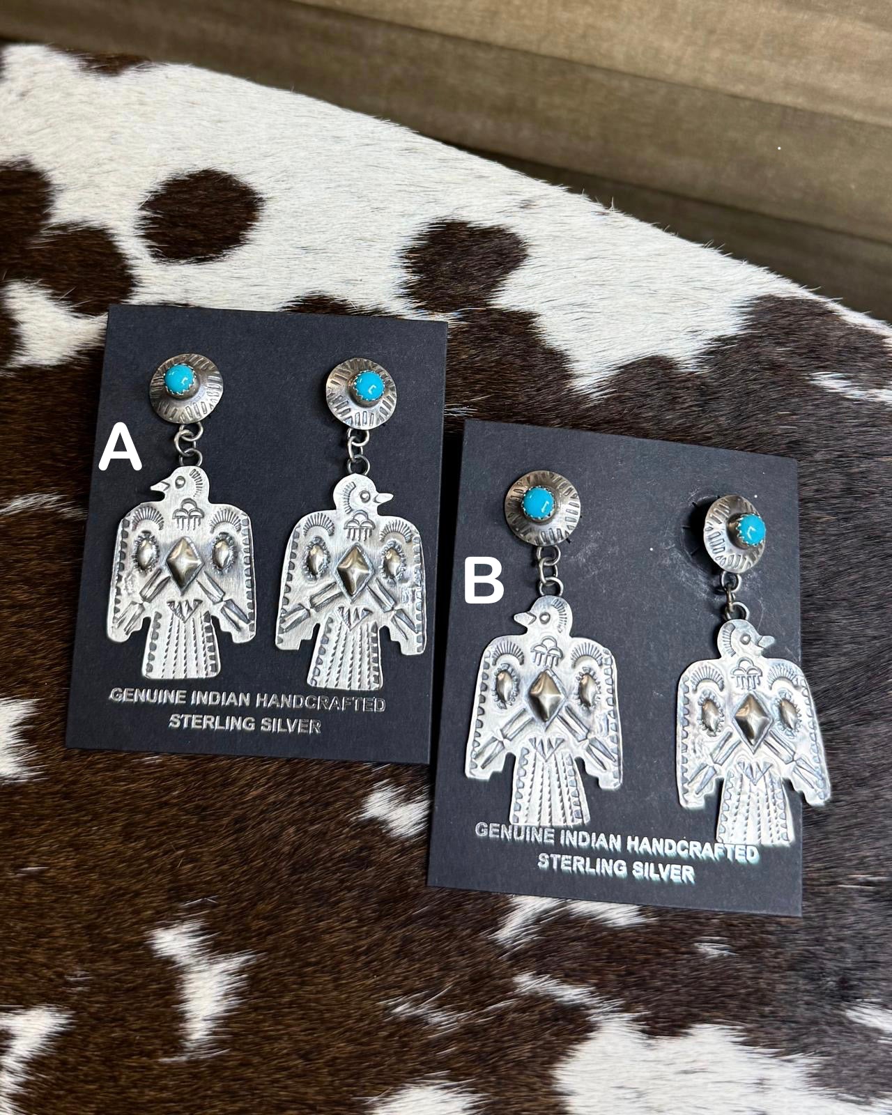 Thunderbird Dangle Earrings *Native