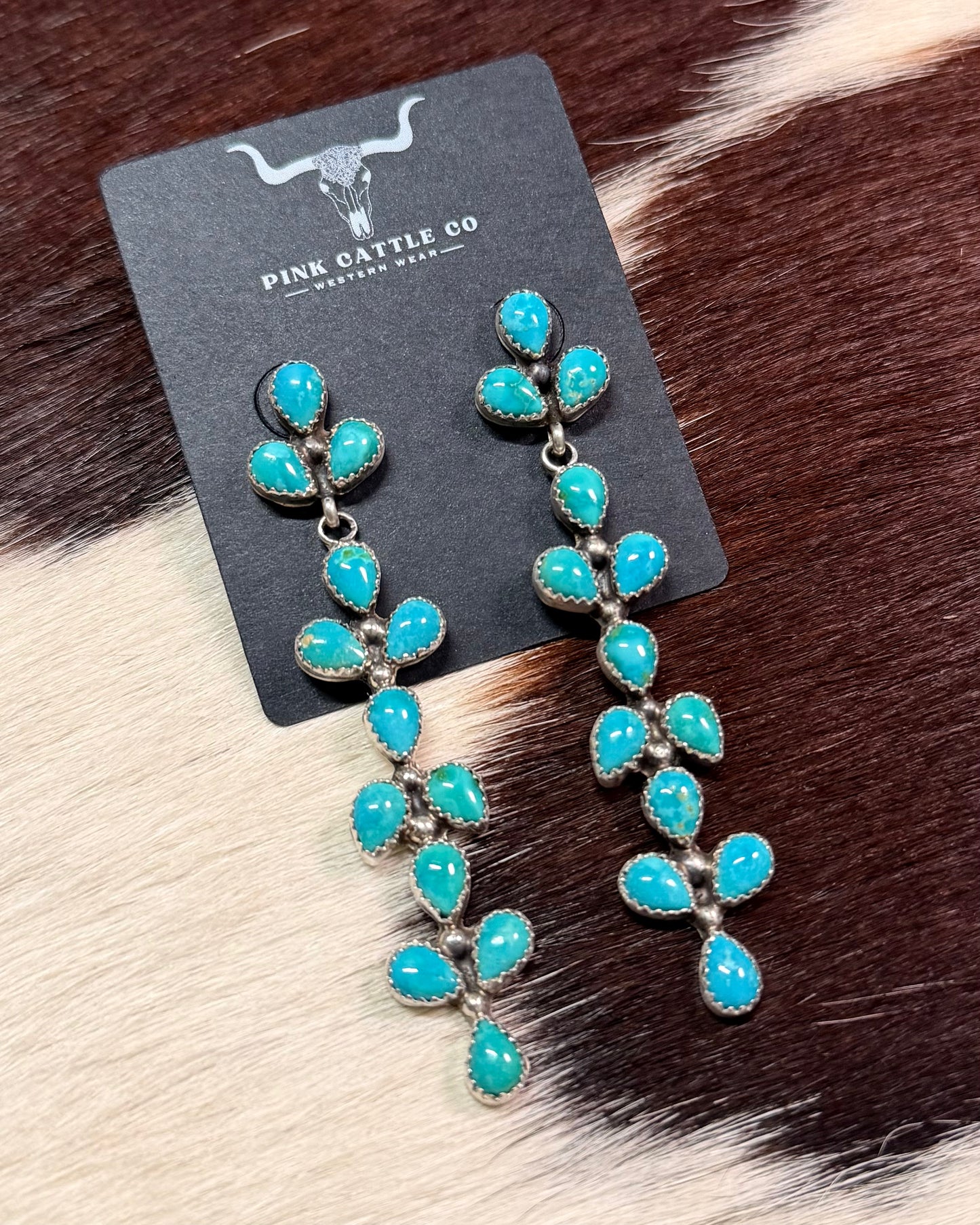 Long Post Dangle Earrings *Native
