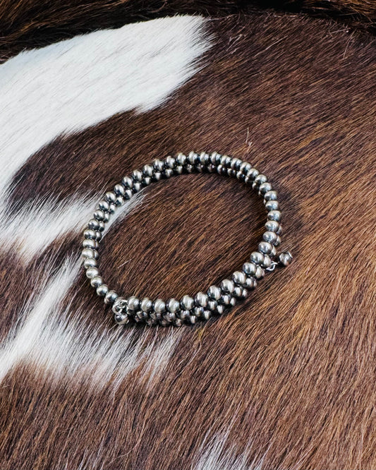 4mm Wrap Bracelet *Sterling