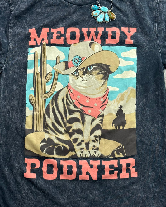 Meowdy Tee