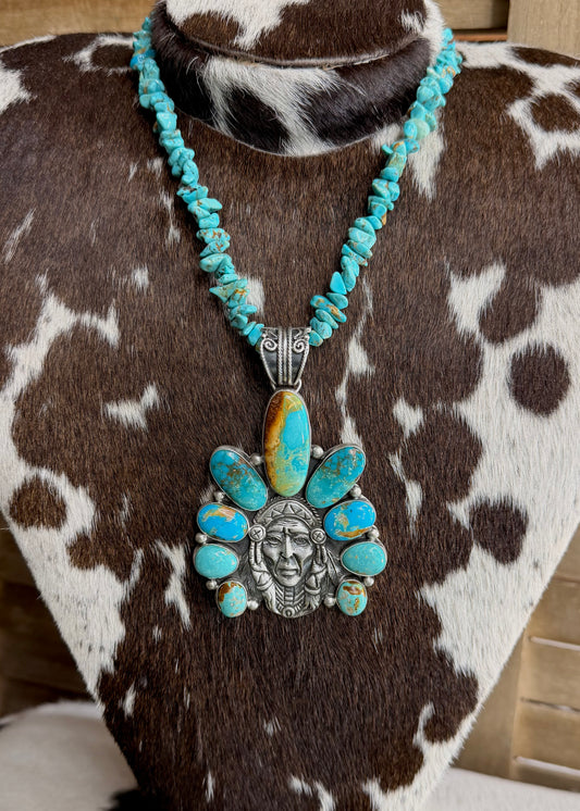 Russel Sam Chief Pendant *Native