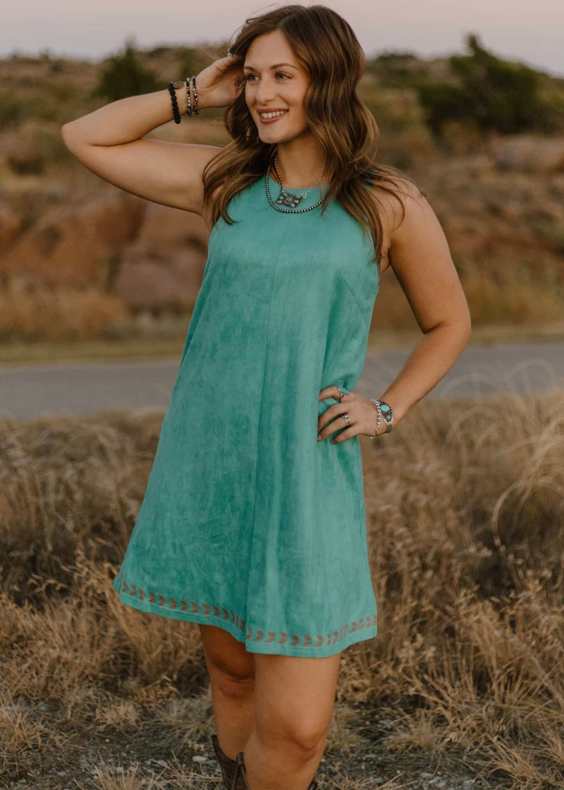 Turquoise Trails Dress