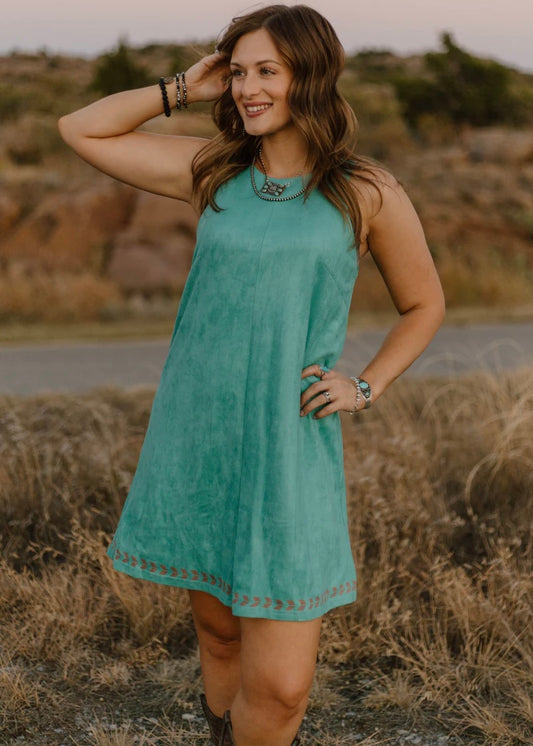 Turquoise Trails Dress