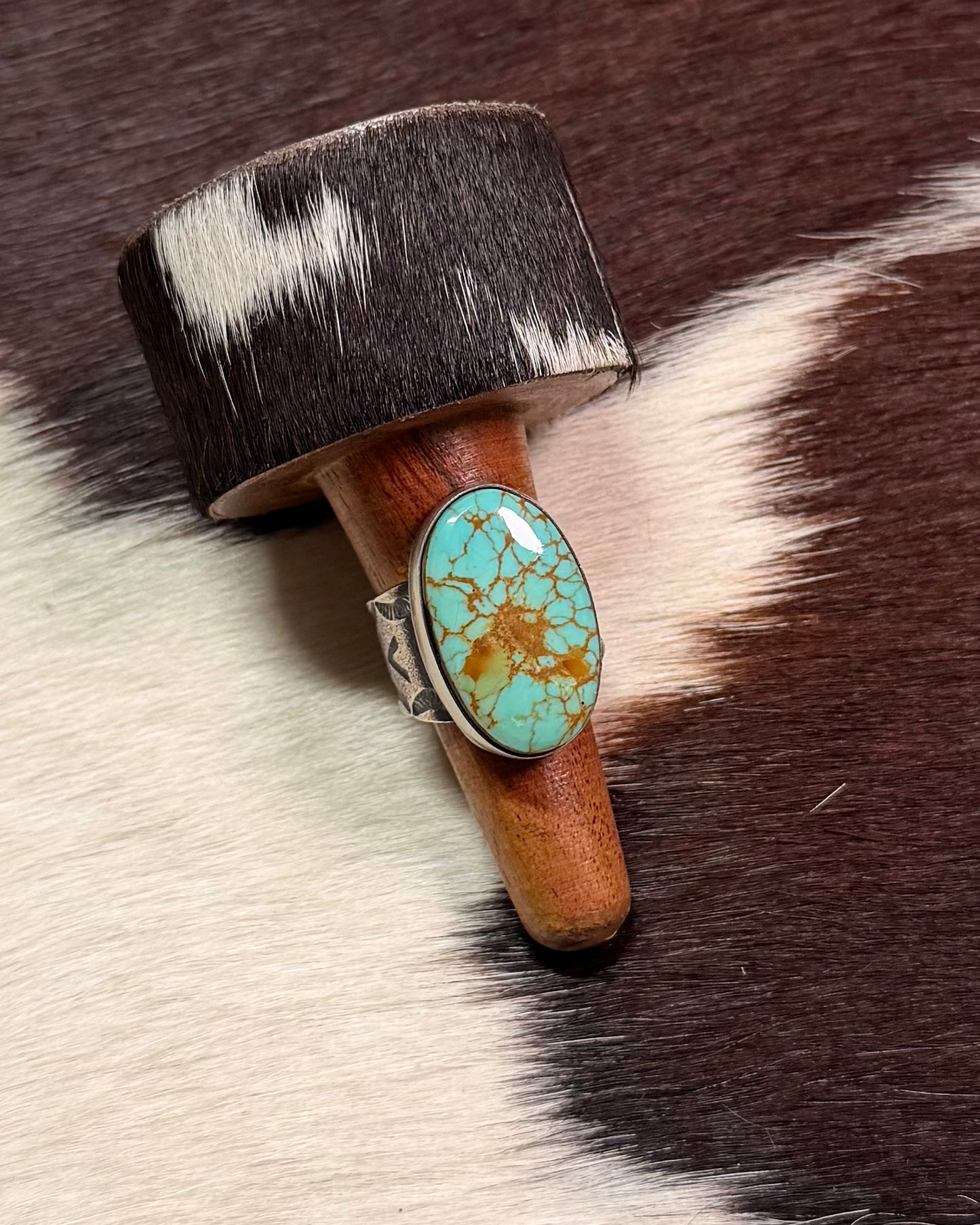 Kimmi Kings Manssa Turquoise Ring *Native