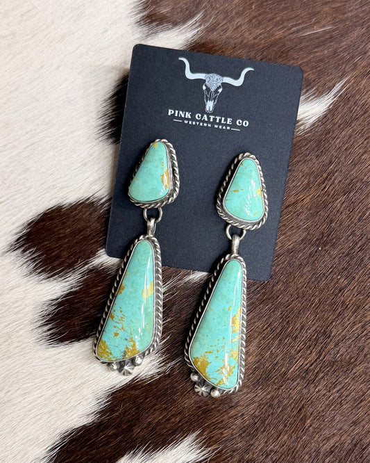 Eugene Belone Stud Dangle Earrings *Native