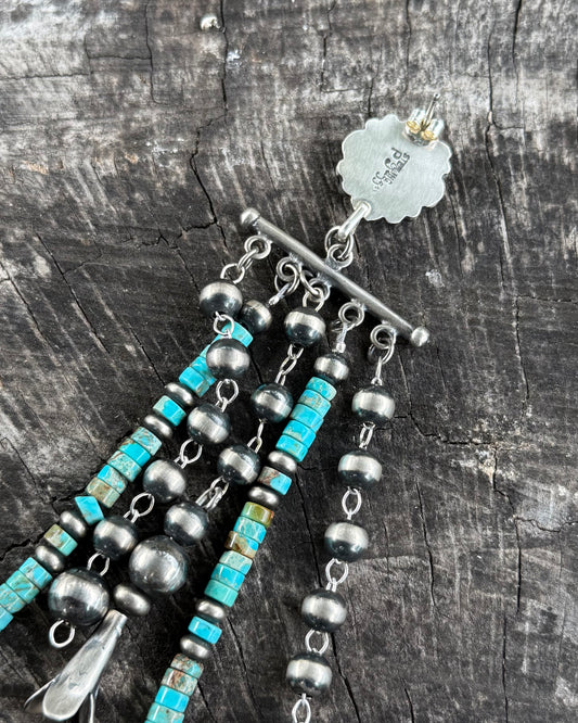 Owners Closet ~ P. Yazzie Dangle Earrings *Native