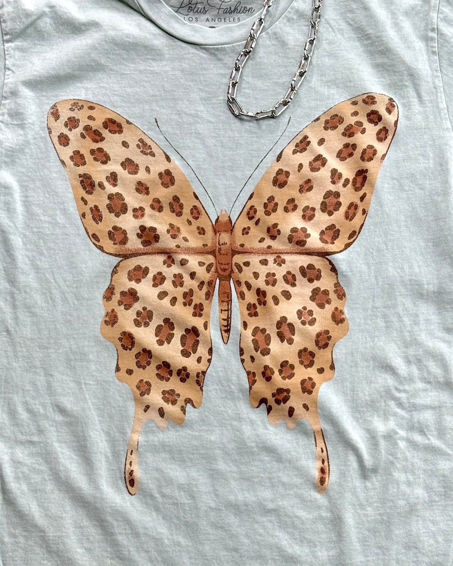 Leopard Butterfly Tee