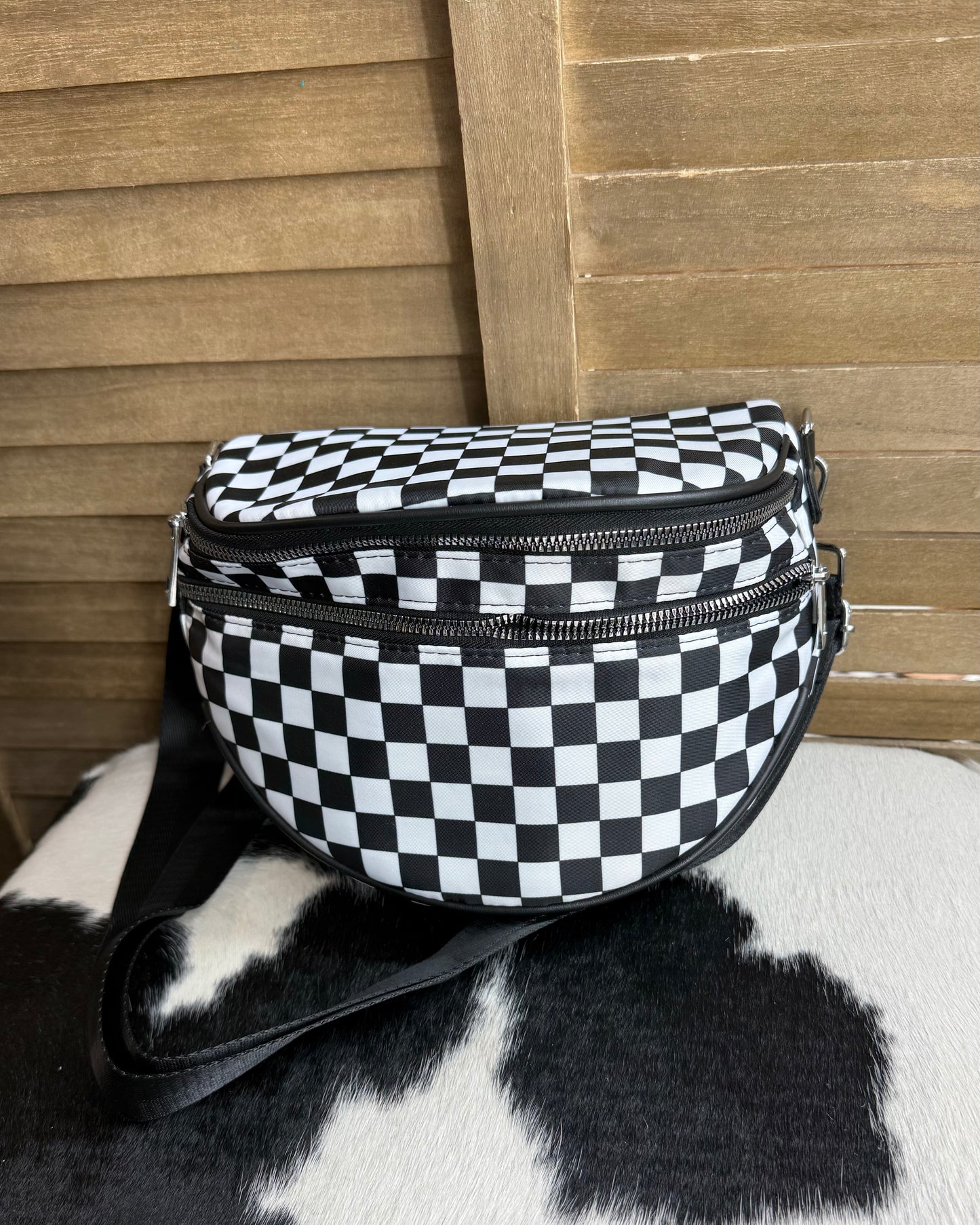 Checkered Bumb Bag