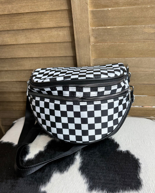 Checkered Bumb Bag