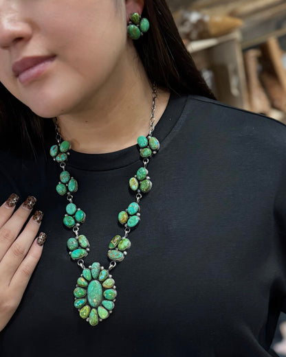 Sonoran Full Cluster Necklace Set *Native