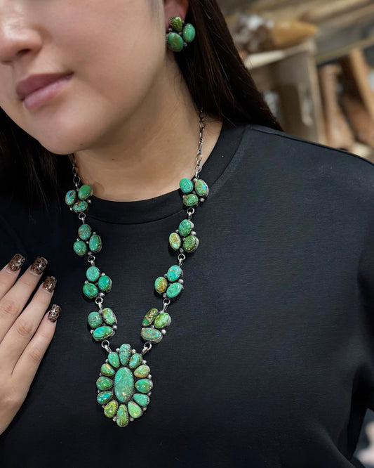 Sonoran Full Cluster Necklace Set *Native