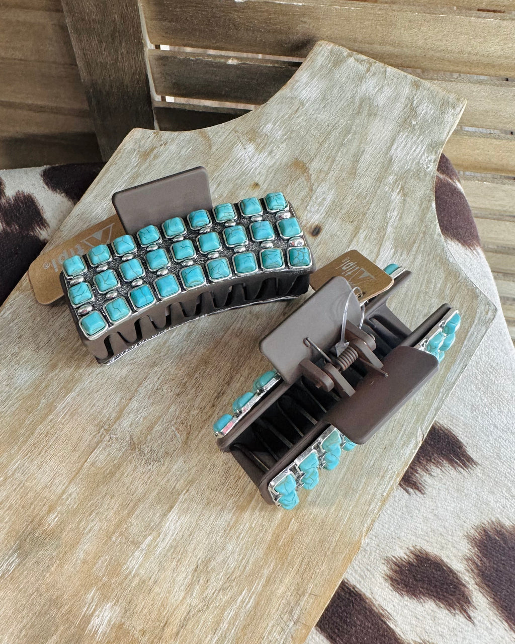 Turquoise Stone Hair Clip