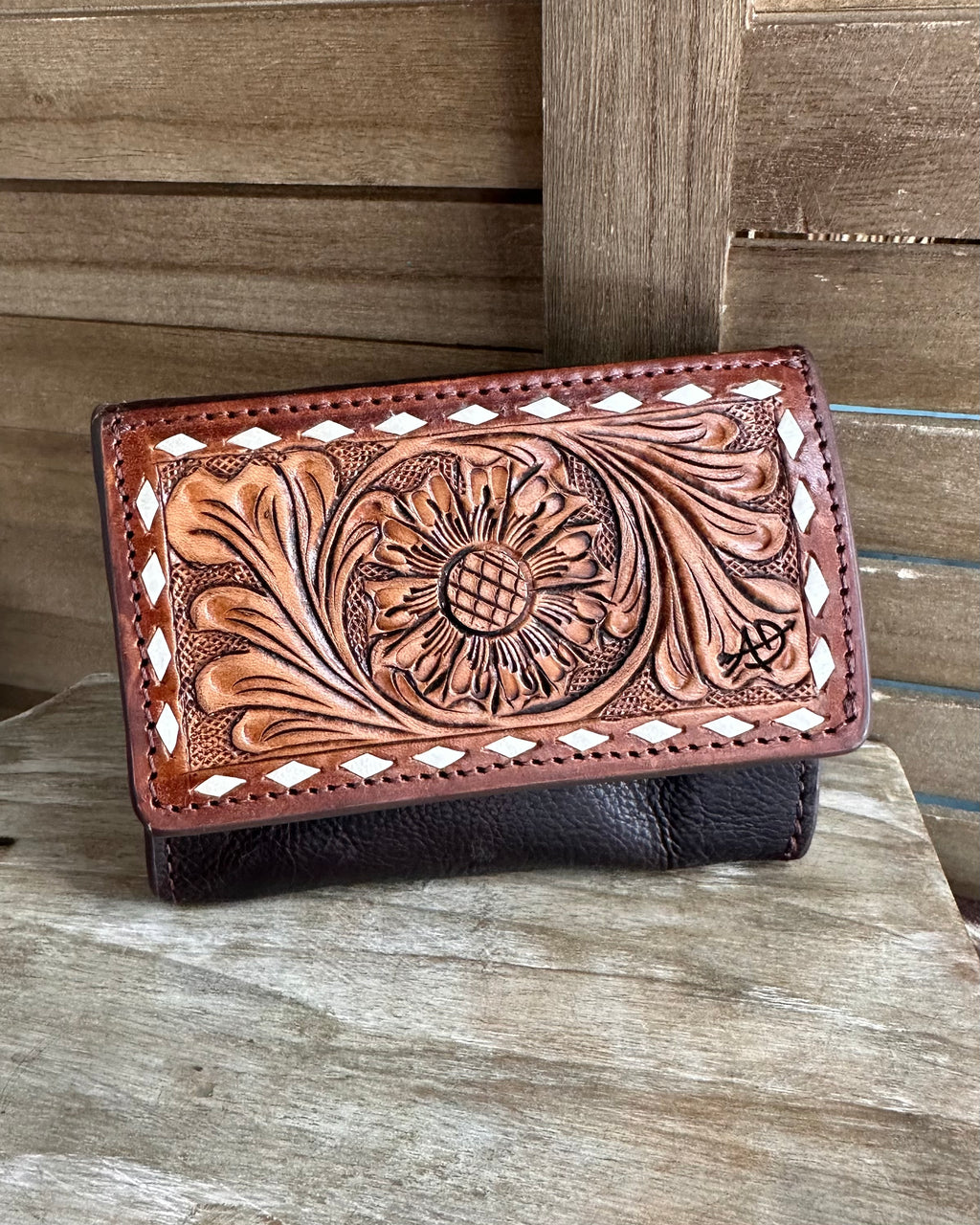 Mini Leather AD Wallet