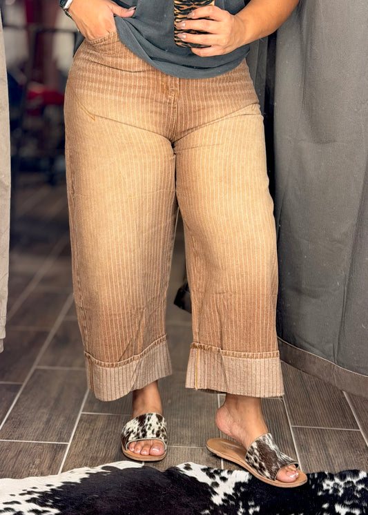 Rustic Stripped Pant