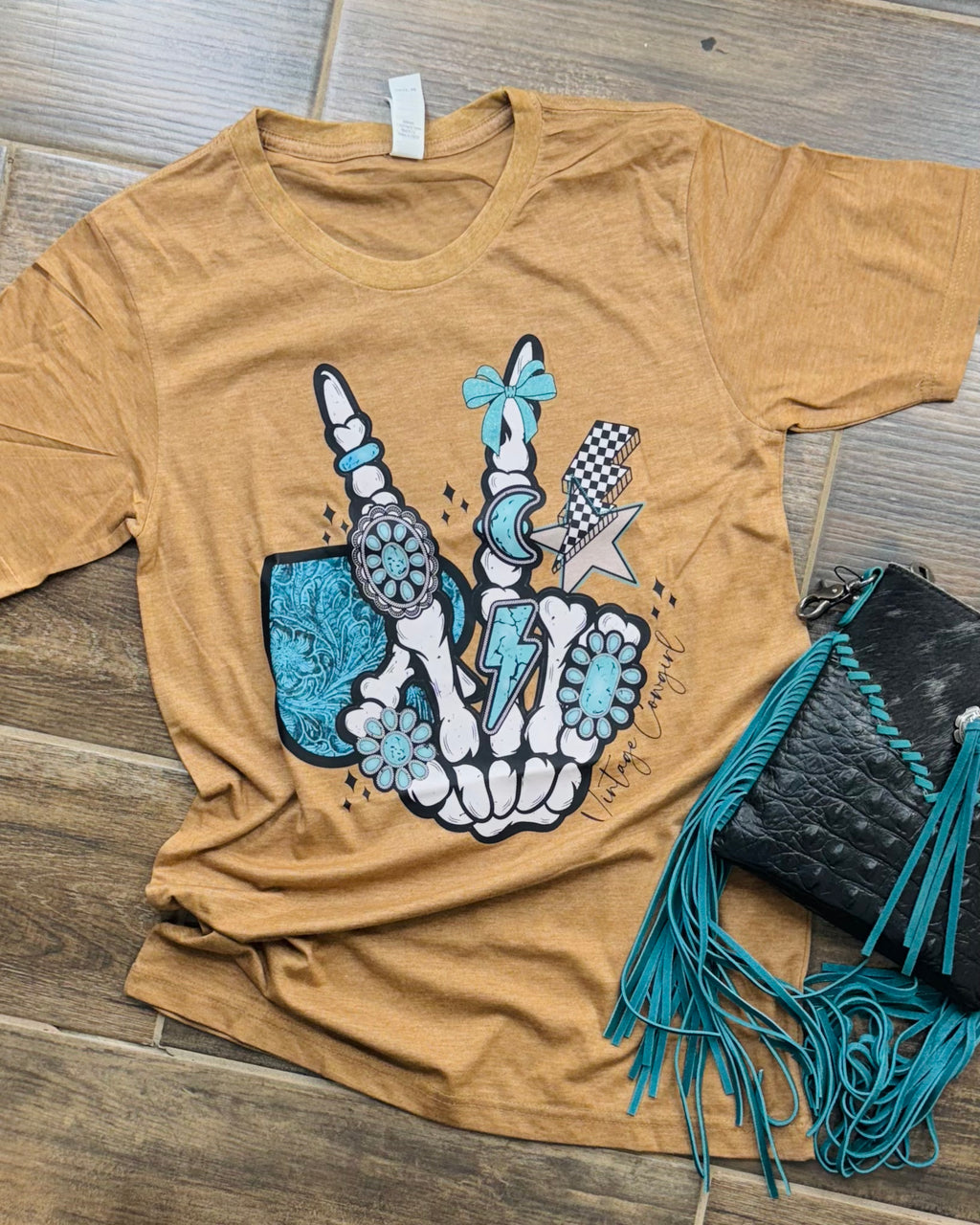 Turquoise Overload Tee