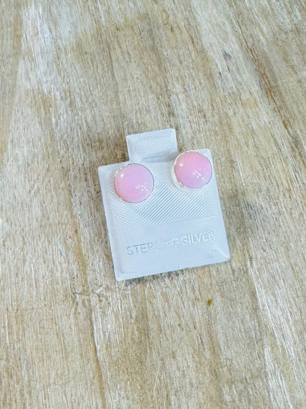 Pink Conch Studs *Sterling