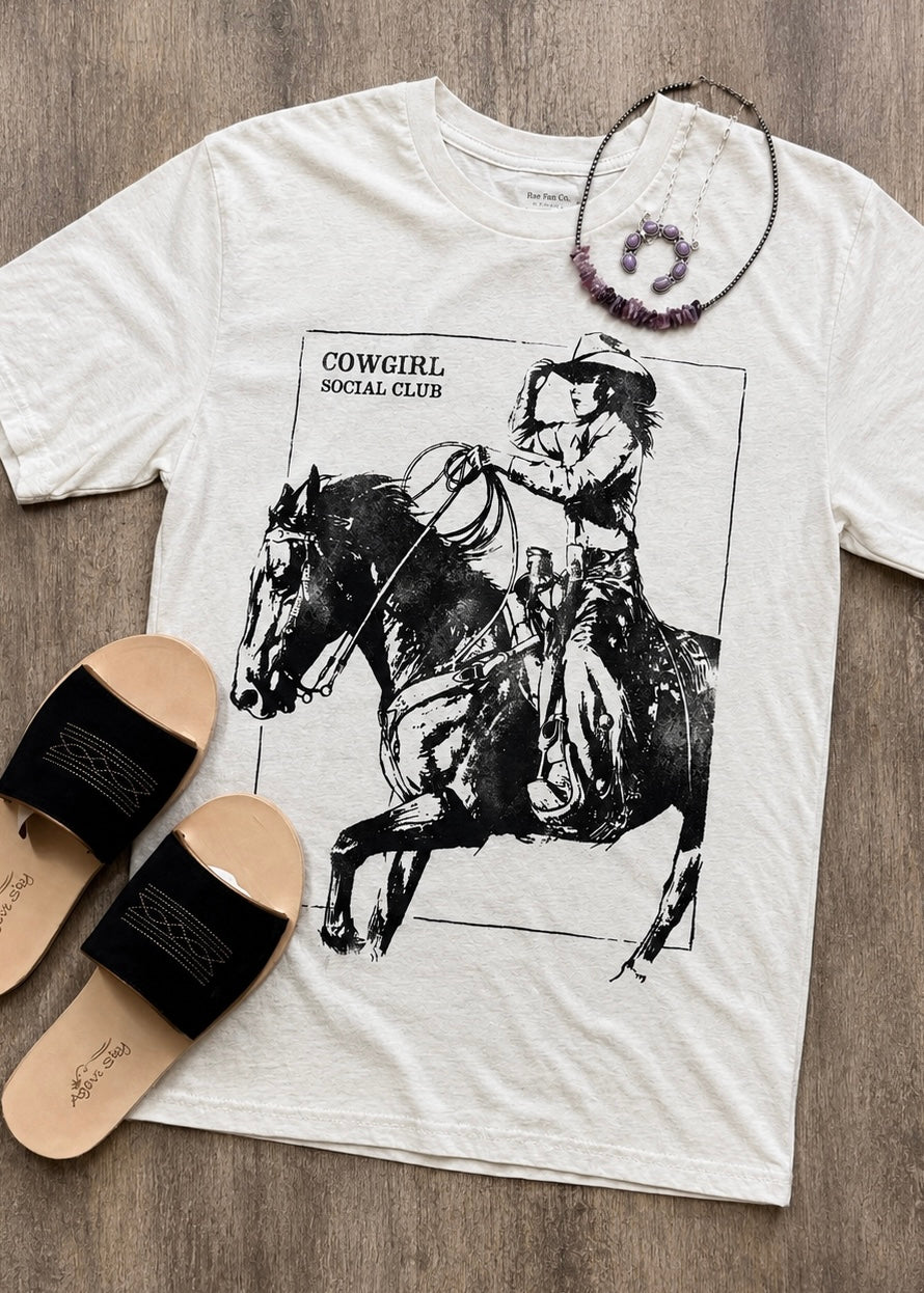 Cowgirl Social Club Tee