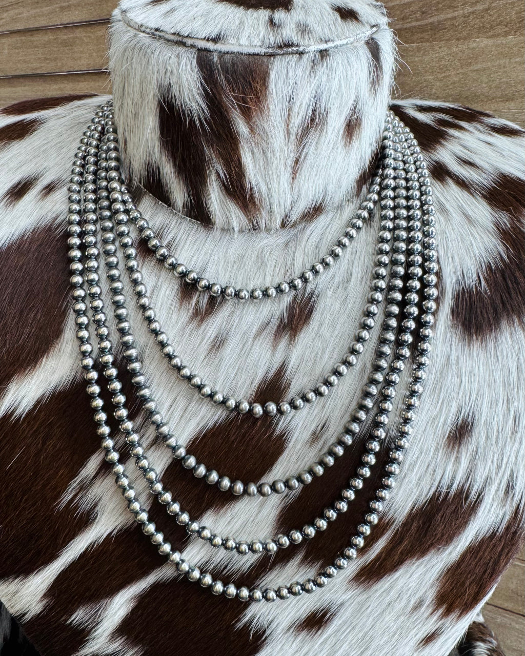 5mm Sterling Pearls *Native Strung