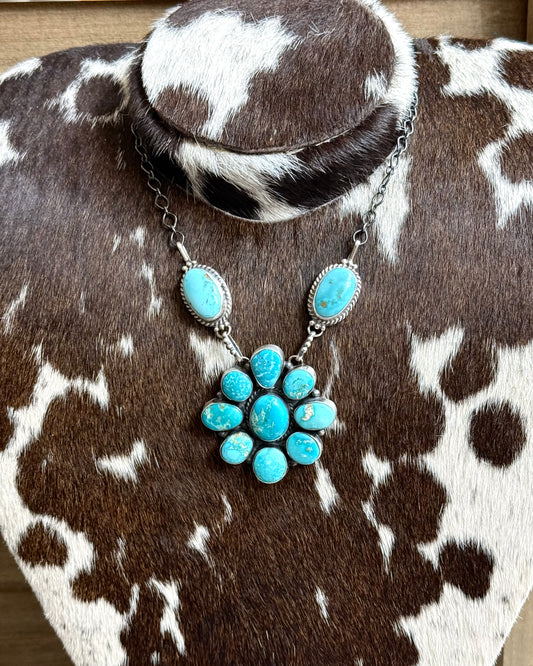 Emerald Valley Full Cluster Necklace *Native