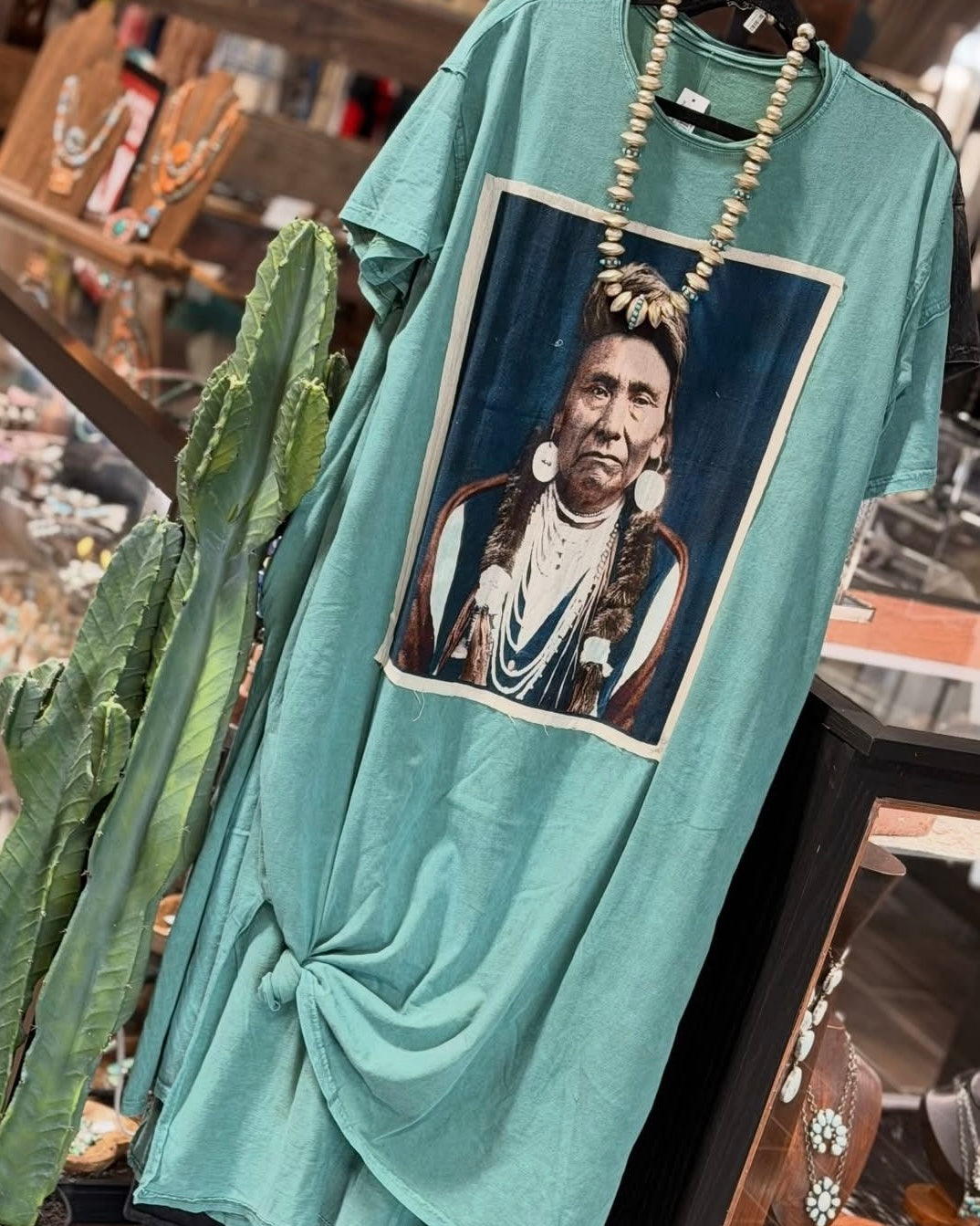 Chief Tee Dress *Teal