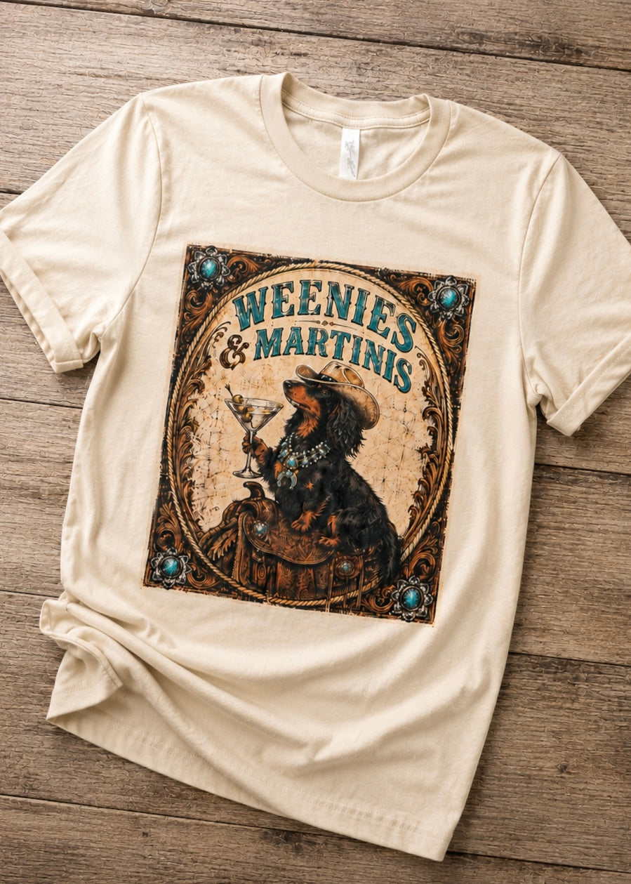 Weenies & Martinis Tee