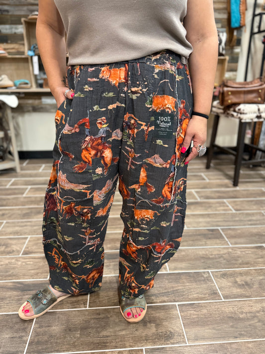 Linen Ride’em Pants