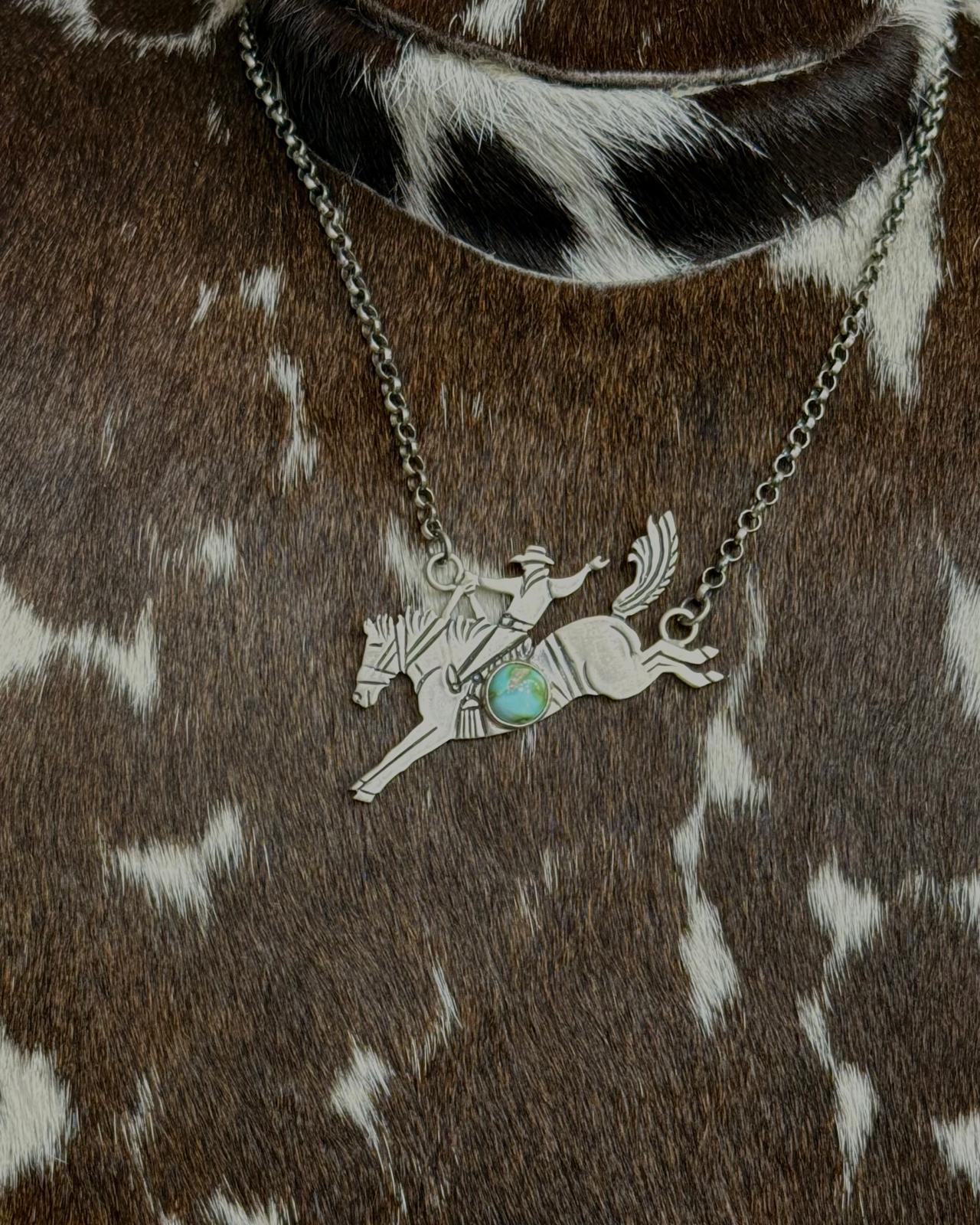 20” Cowboy Sonoran Necklace *Native