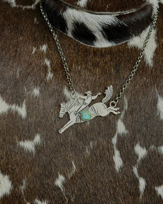 20” Cowboy Sonoran Necklace *Native