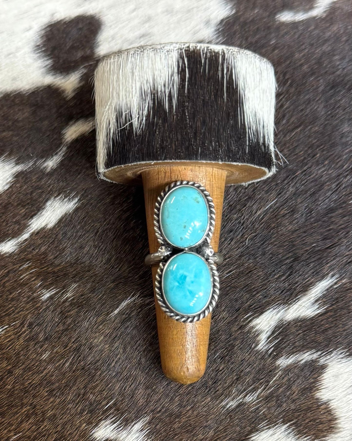 Double Stone Adj Ring *Native