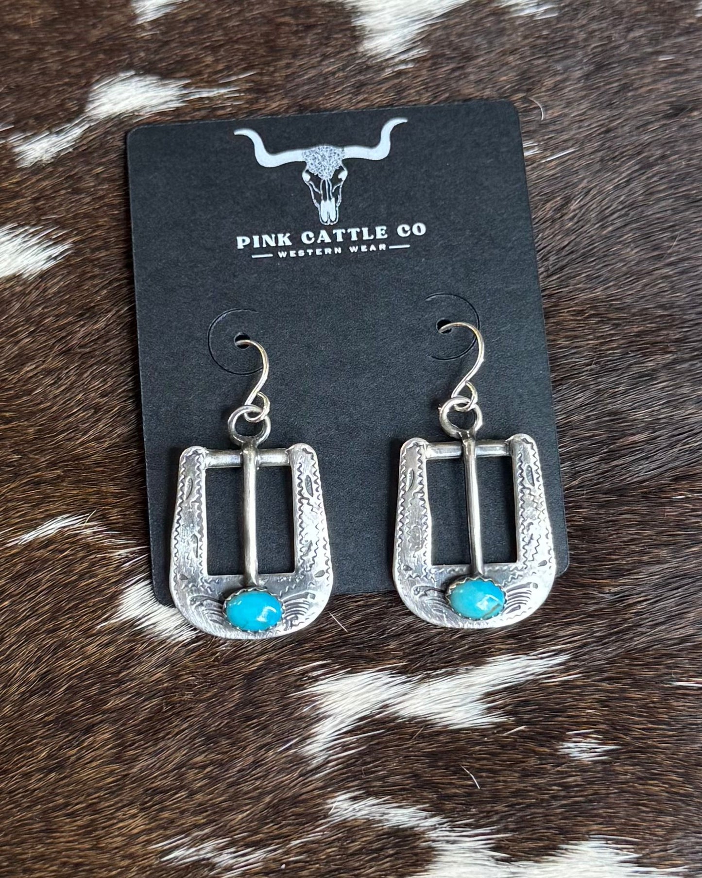 Kingman Buckle Earrings *Native