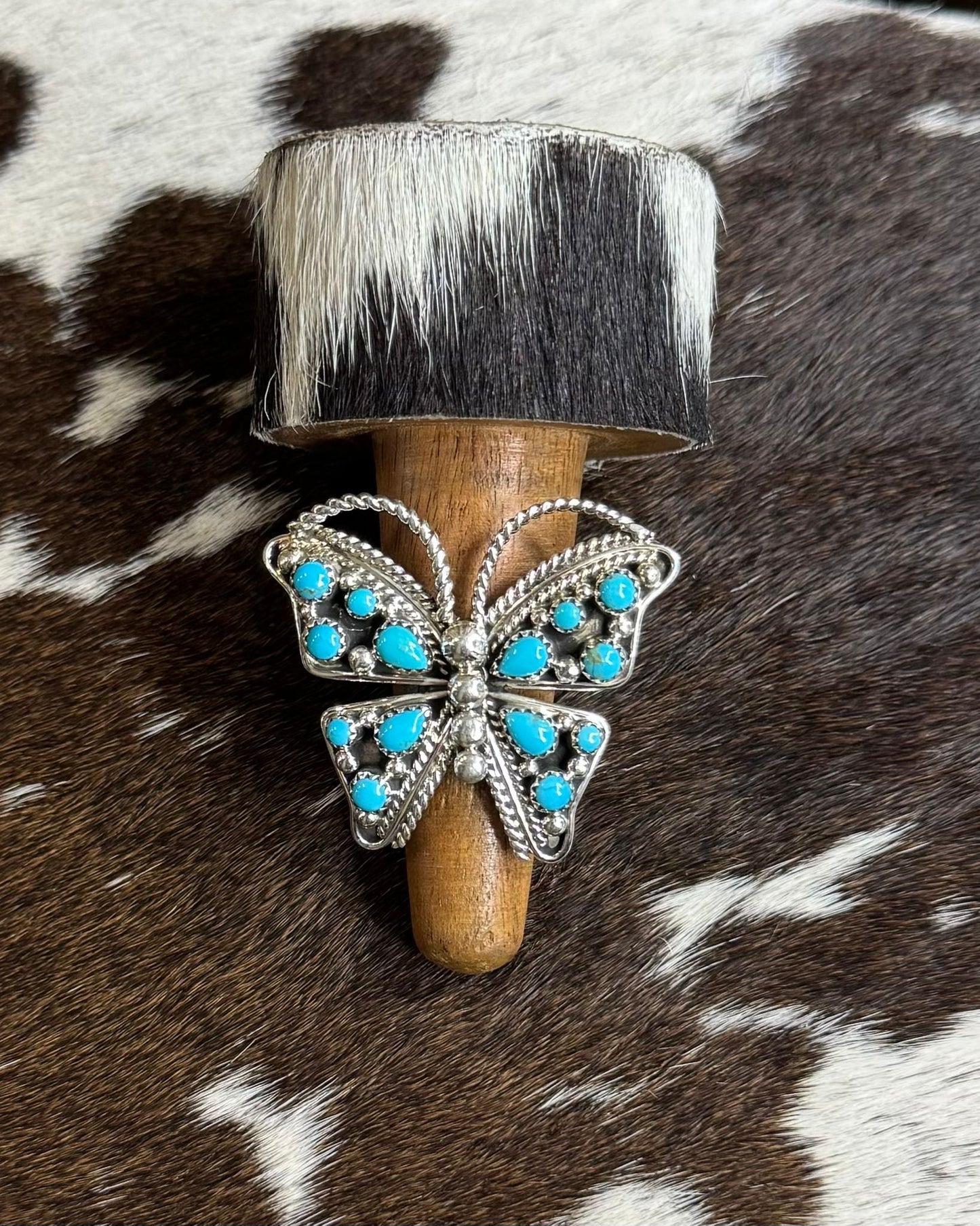 Butterfly Native Turquoise Ring *Native
