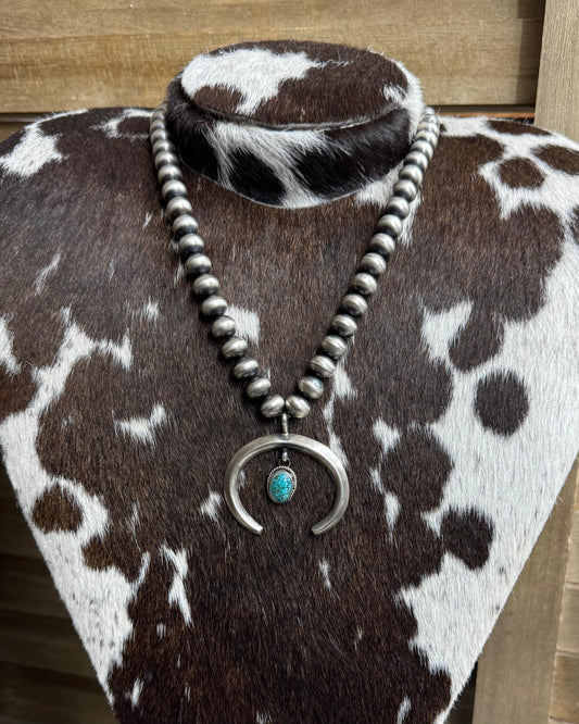18" Naja Pearl Necklace *Native