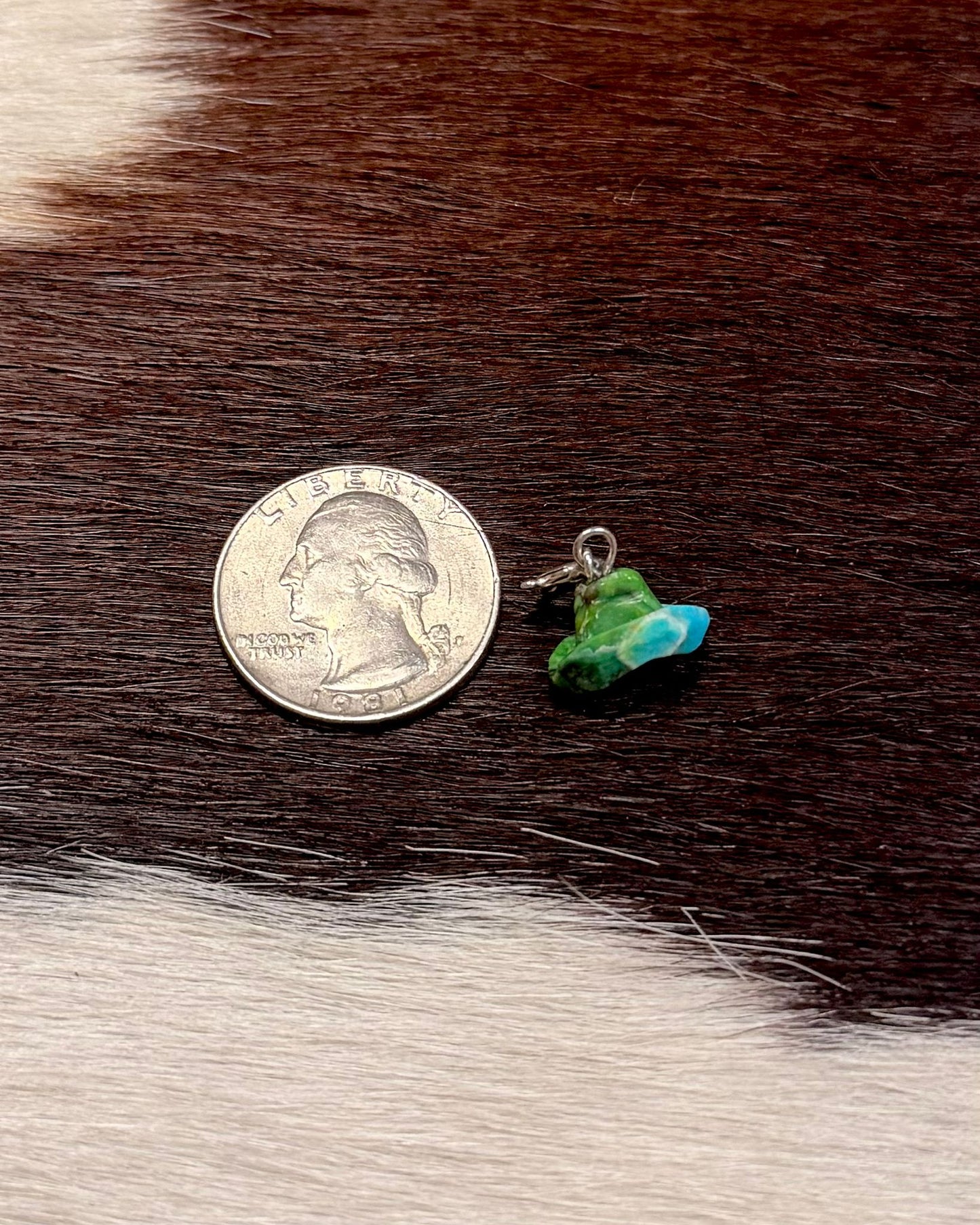 Peacock Hat Charm