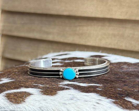 Blue Sterling Cuff * Native